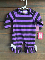 0-3 months RicRac & Ruffles romper